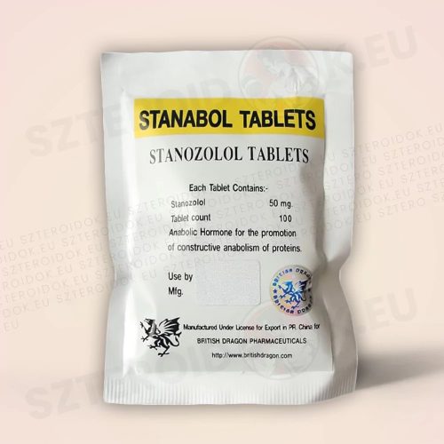 British Dragon Stanabol Tablets - Stanozolol