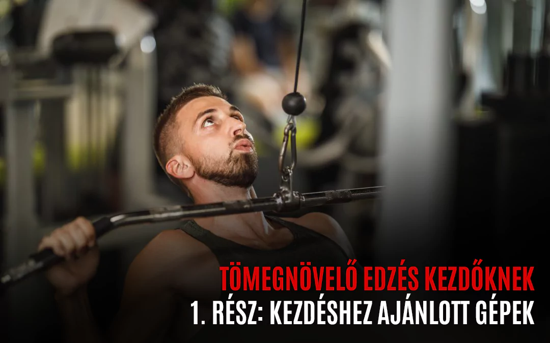 Tömegnövelő edzés kezdőknek - 1. rész: Kezdéshez ajánlott gépek